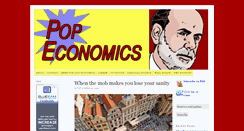 Desktop Screenshot of popeconomics.com