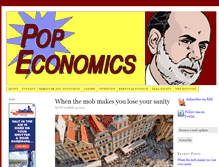 Tablet Screenshot of popeconomics.com